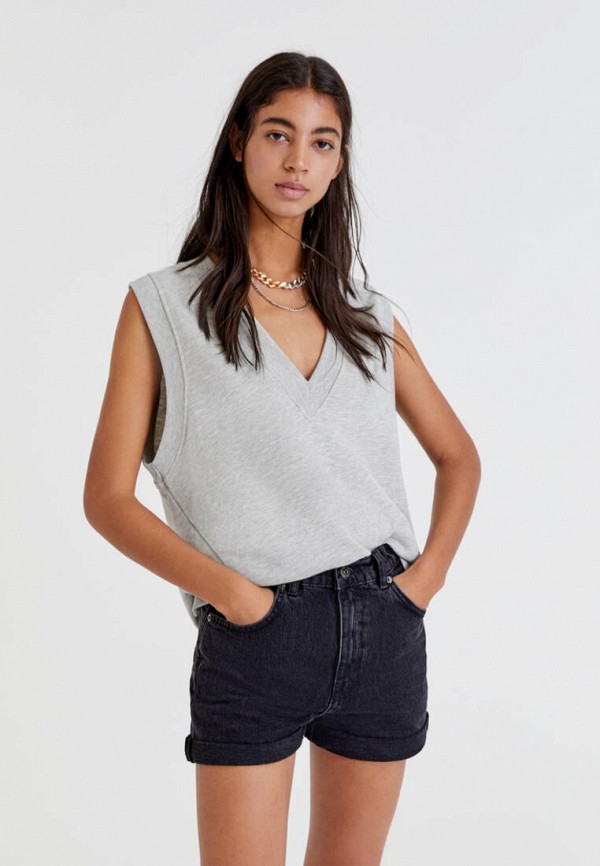 фото Шорты джинсовые pull&bear