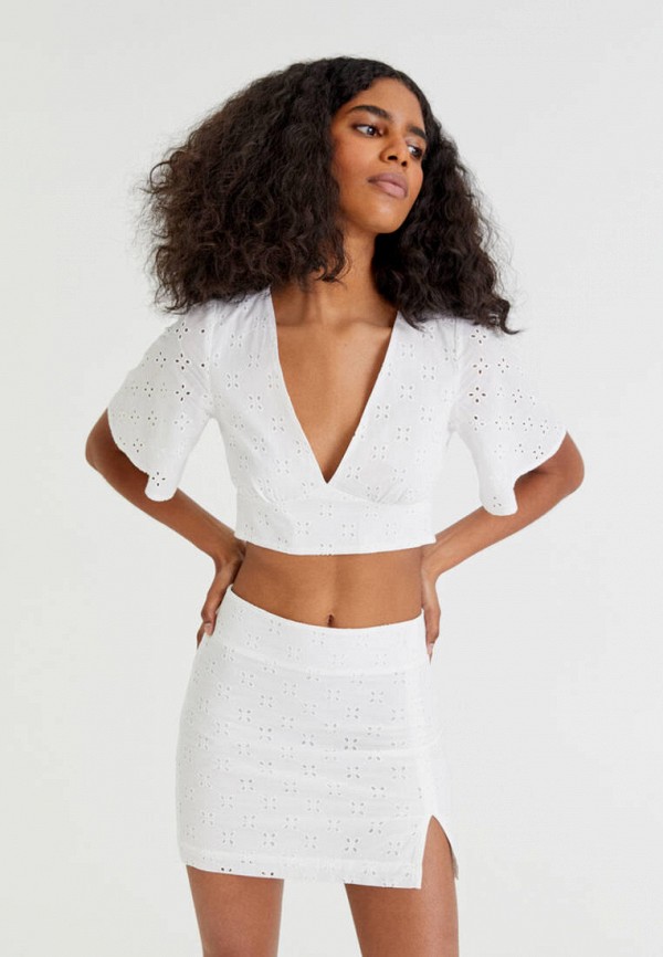 

Топ Pull&Bear, Белый