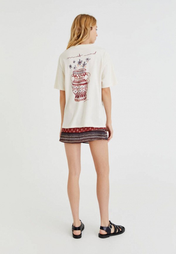 

Футболка Pull&Bear, Бежевый
