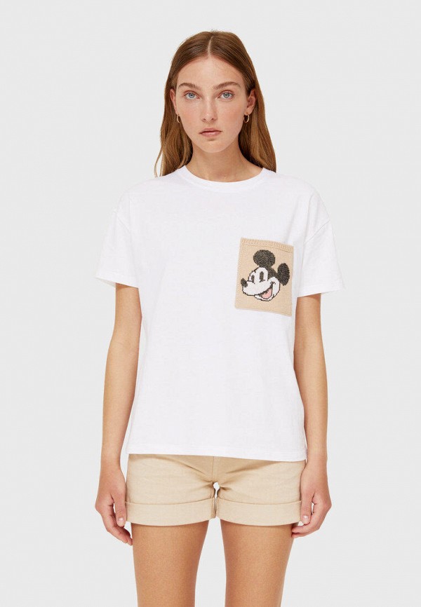 

Футболка Stradivarius, Белый