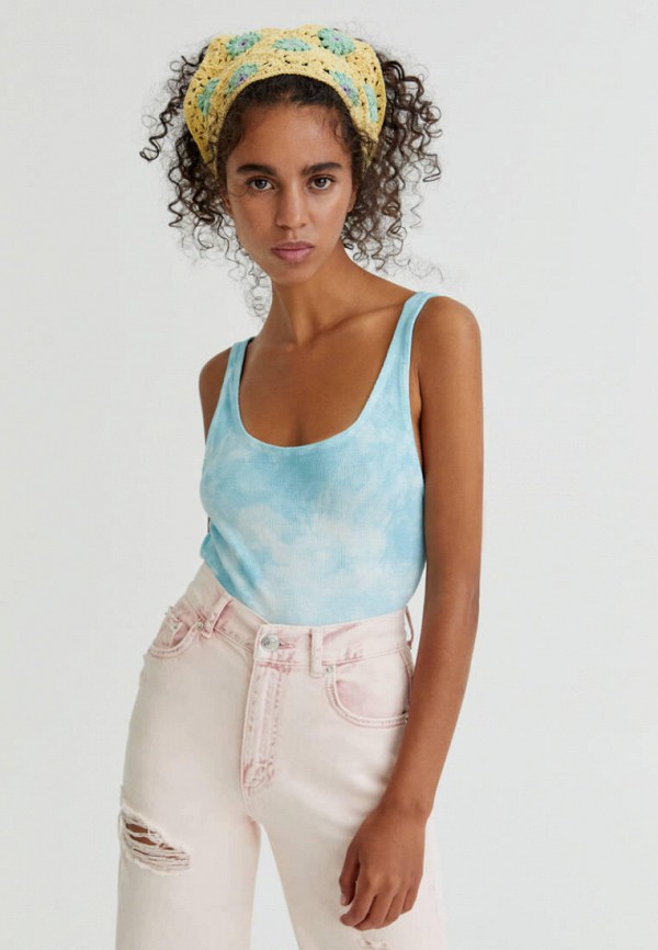 

Боди Pull&Bear, Голубой
