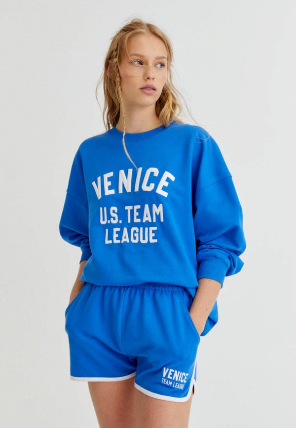 

Свитшот Pull&Bear, Синий