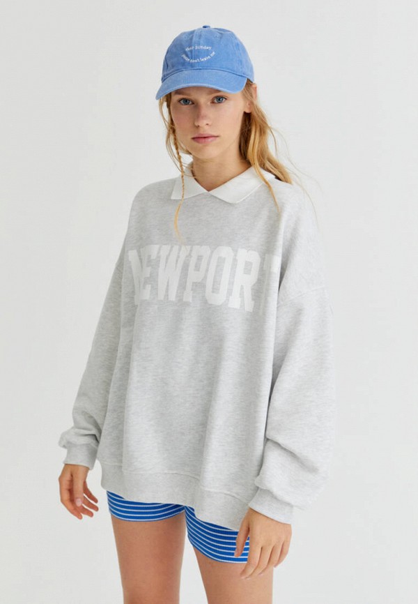 

Свитшот Pull&Bear, Серый