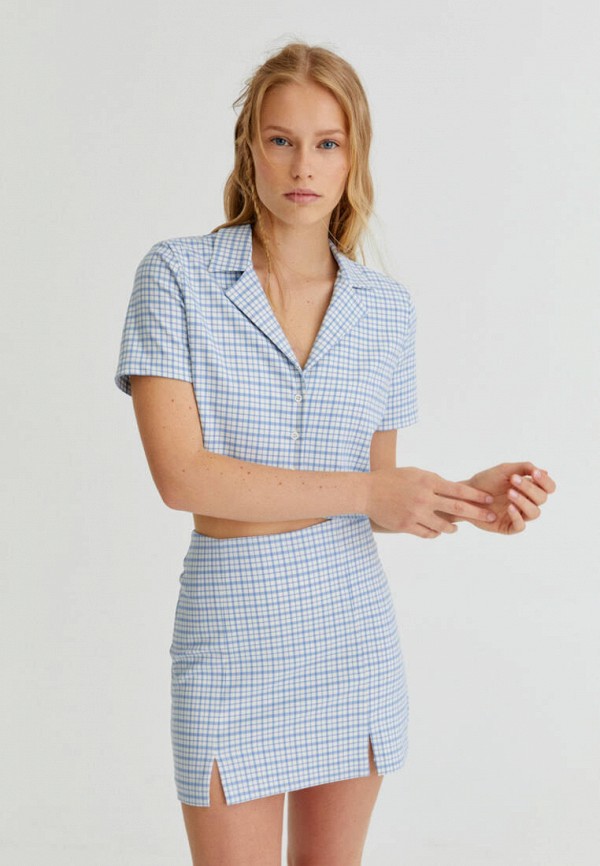 

Топ Pull&Bear, Голубой
