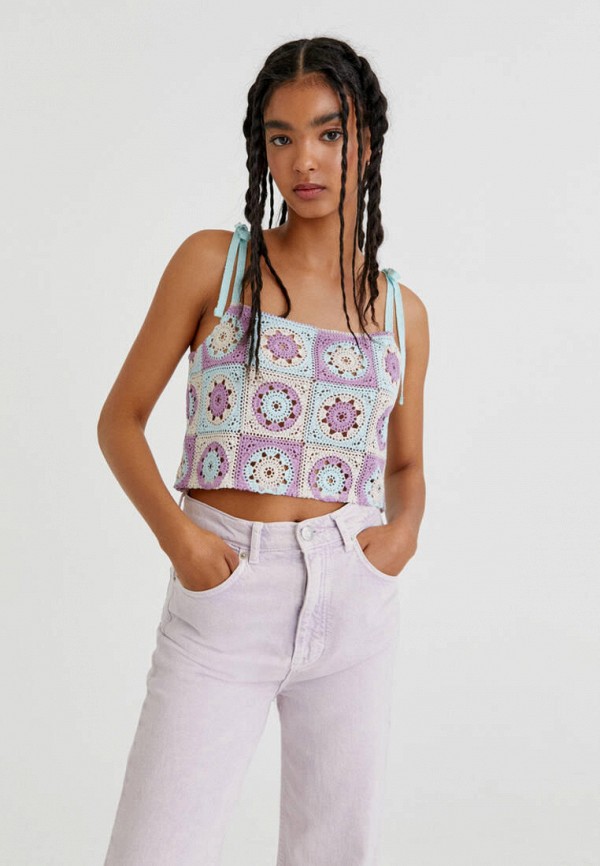 

Топ Pull&Bear, Разноцветный