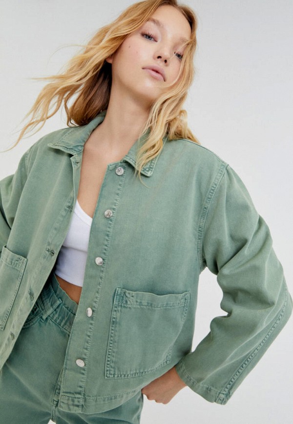 фото Куртка джинсовая pull&bear