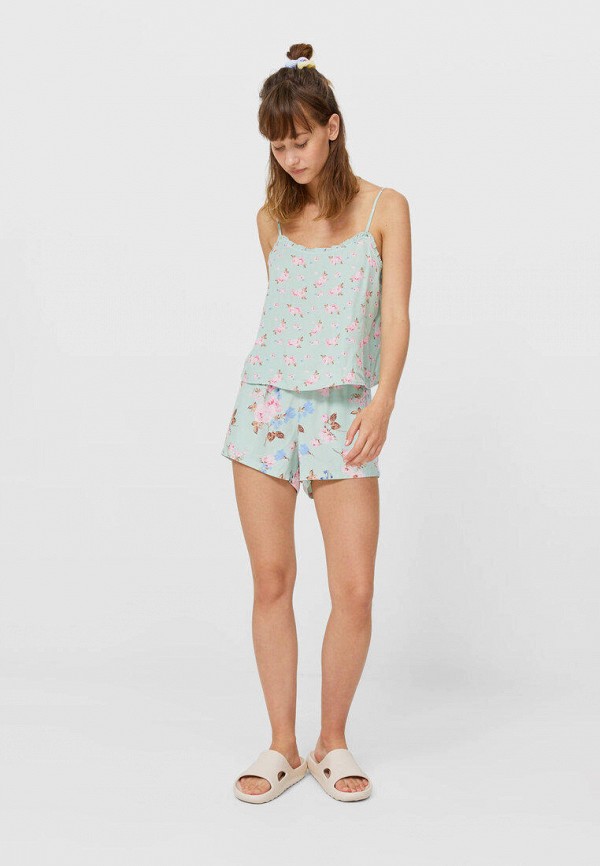 

Топ Stradivarius, Бирюзовый