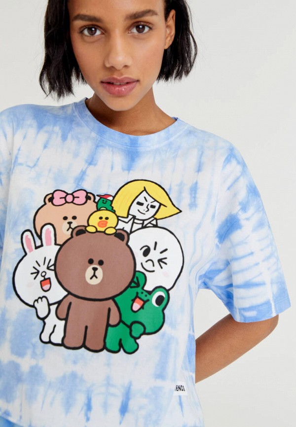 

Футболка Pull&Bear, Голубой