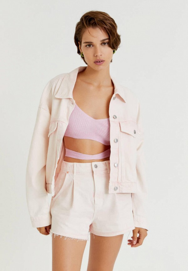 фото Шорты джинсовые pull&bear