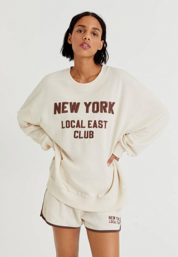 

Свитшот Pull&Bear, Бежевый