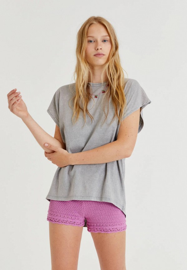 

Футболка Pull&Bear, Серый