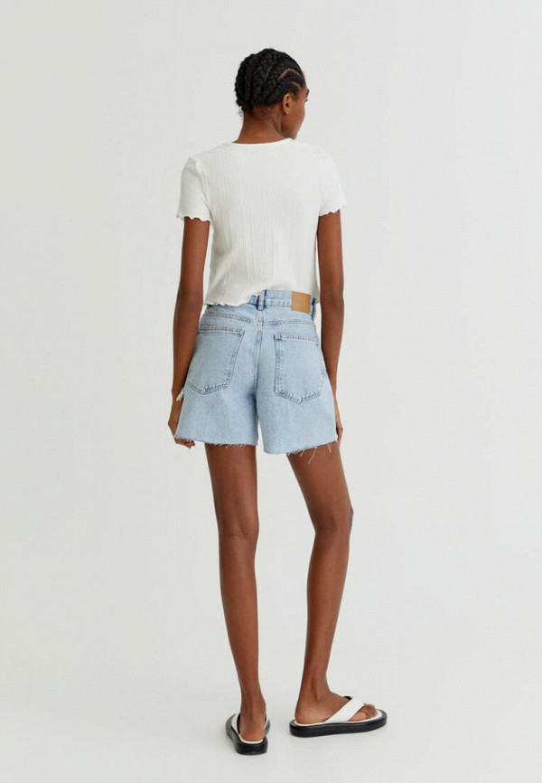 фото Шорты джинсовые pull&bear
