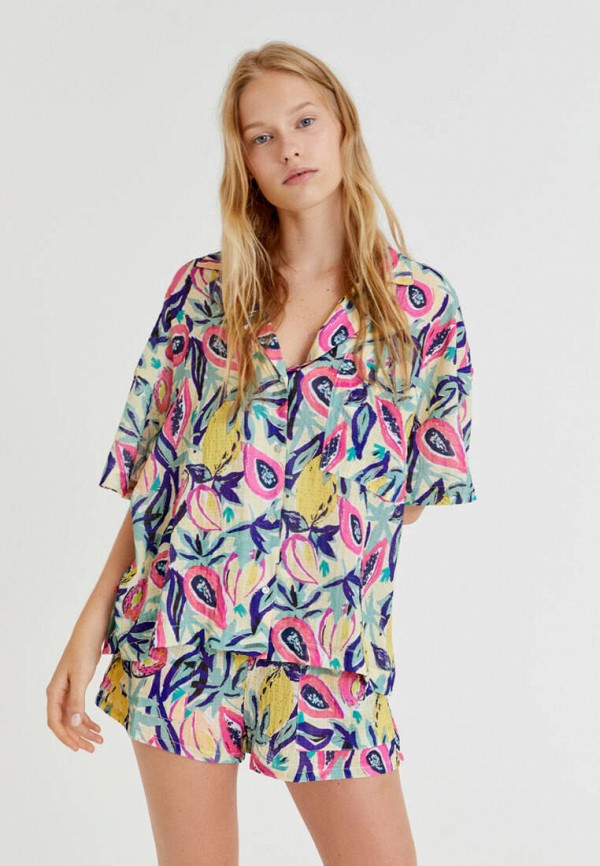 

Блуза Pull&Bear, Бежевый