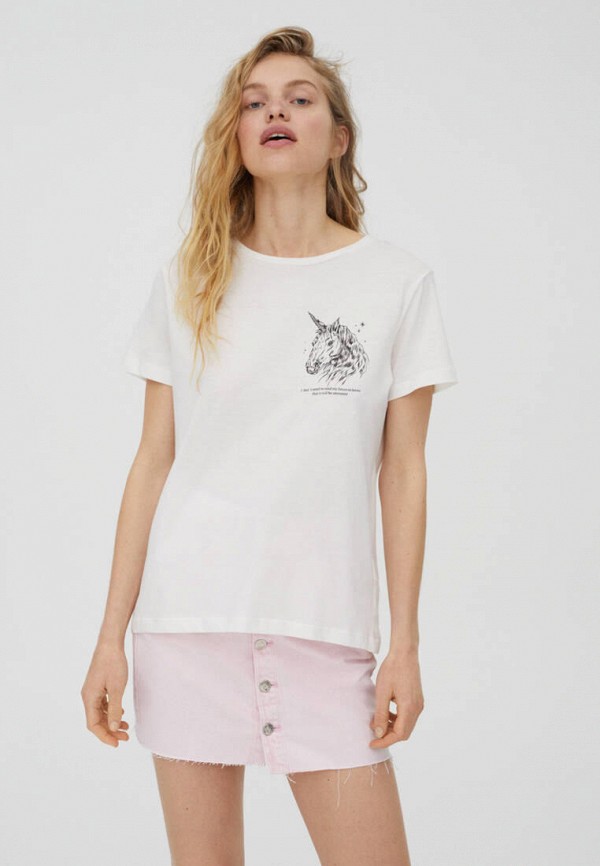 

Футболка Pull&Bear, Белый