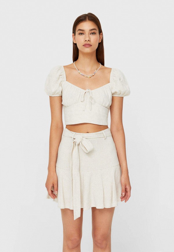 

Топ Stradivarius, Бежевый