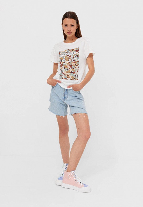 

Футболка Stradivarius, Белый