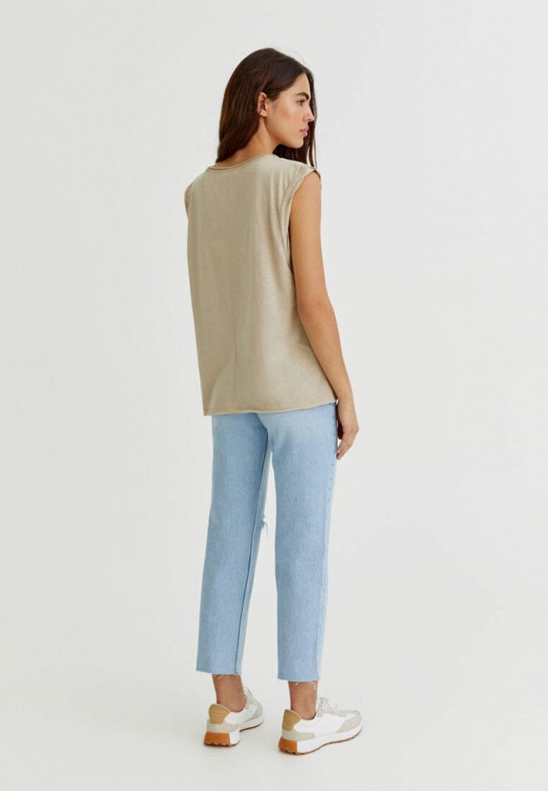 

Футболка Pull&Bear, Бежевый