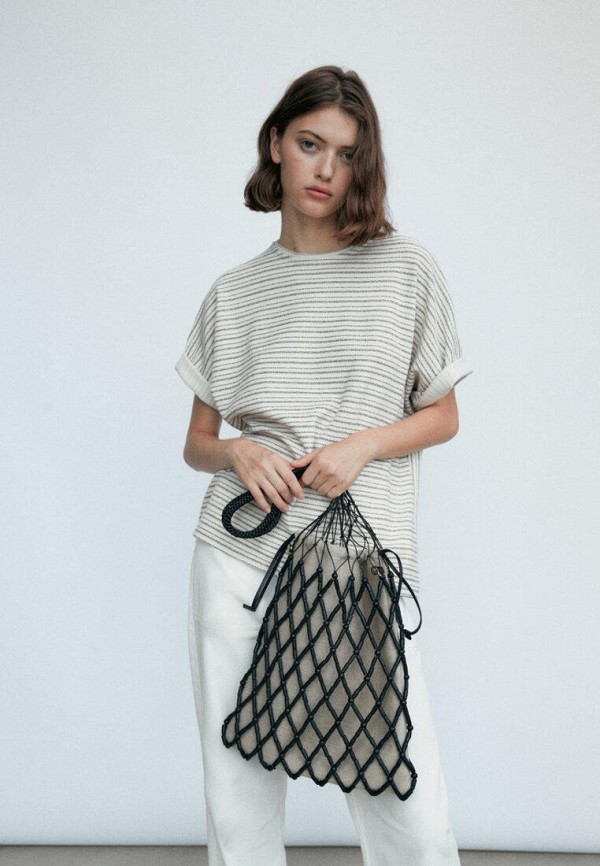 

Футболка Massimo Dutti, Бежевый