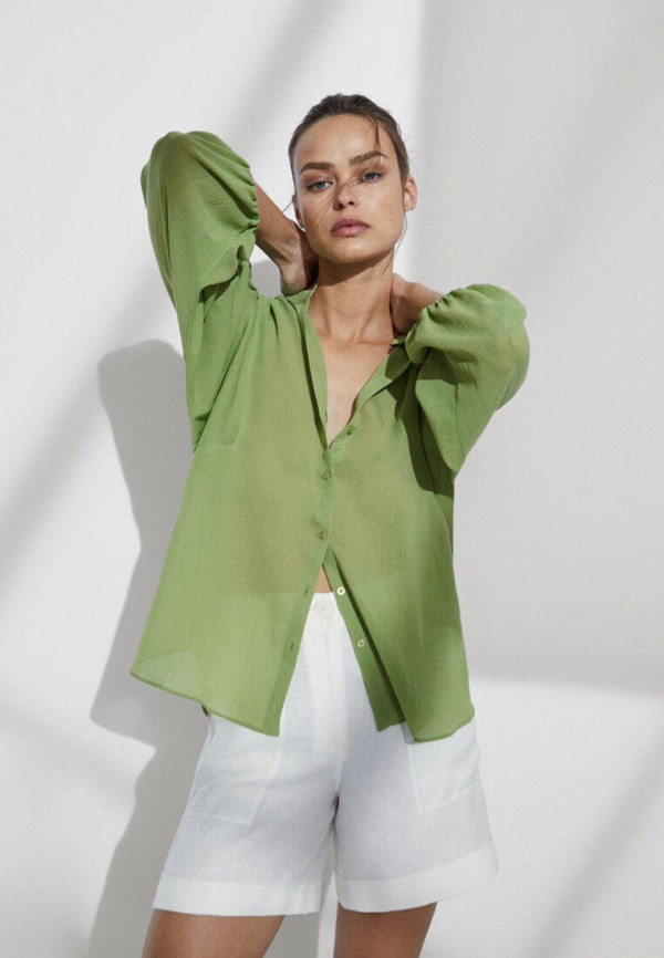 

Блуза Massimo Dutti, Зеленый