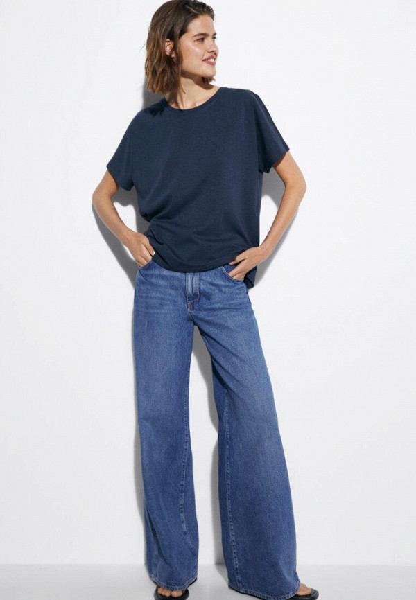 

Футболка Massimo Dutti, Синий