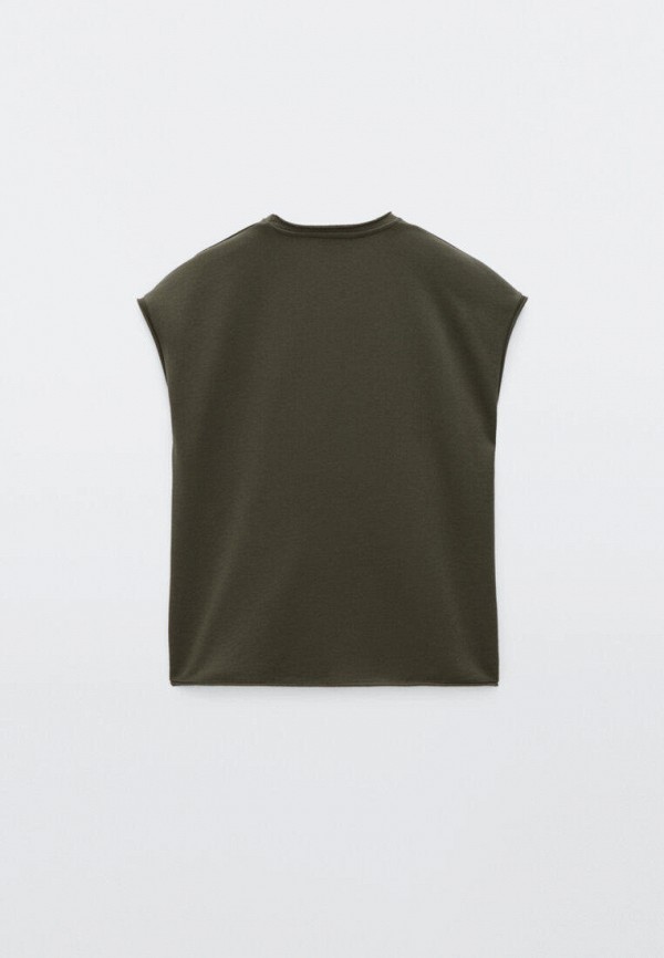 

Футболка Massimo Dutti, Хаки