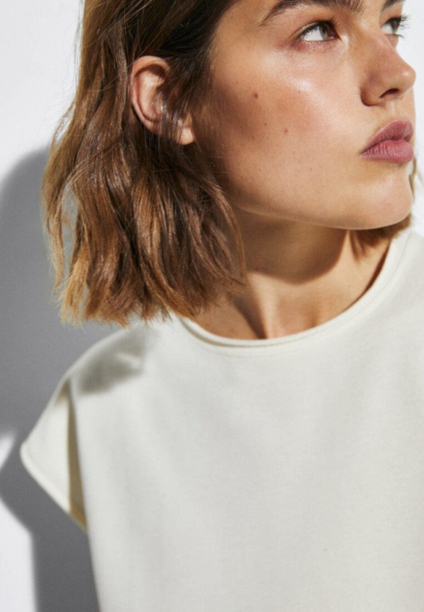 

Футболка Massimo Dutti, Бежевый