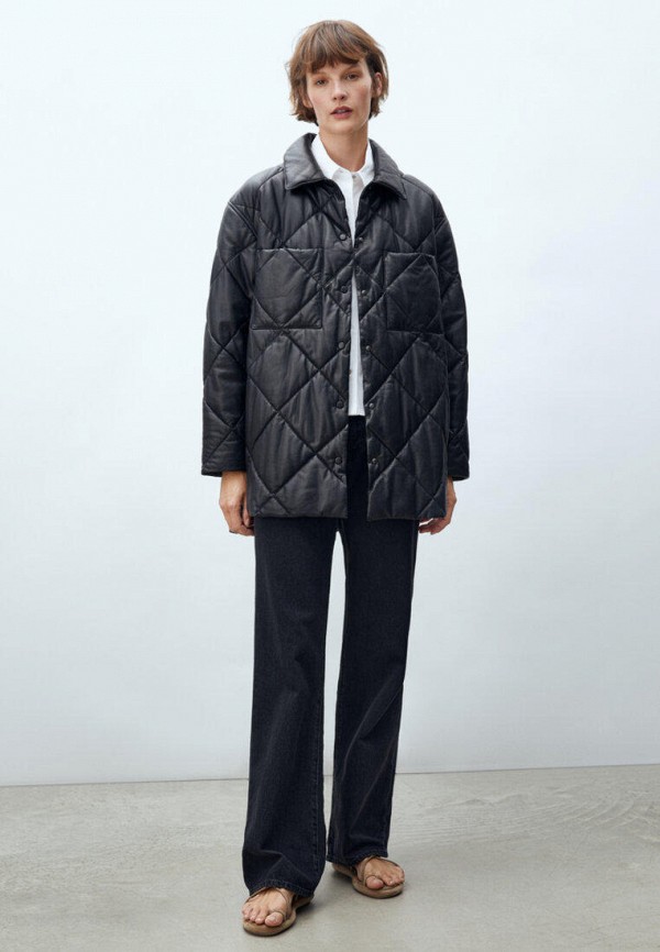 фото Куртка кожаная massimo dutti