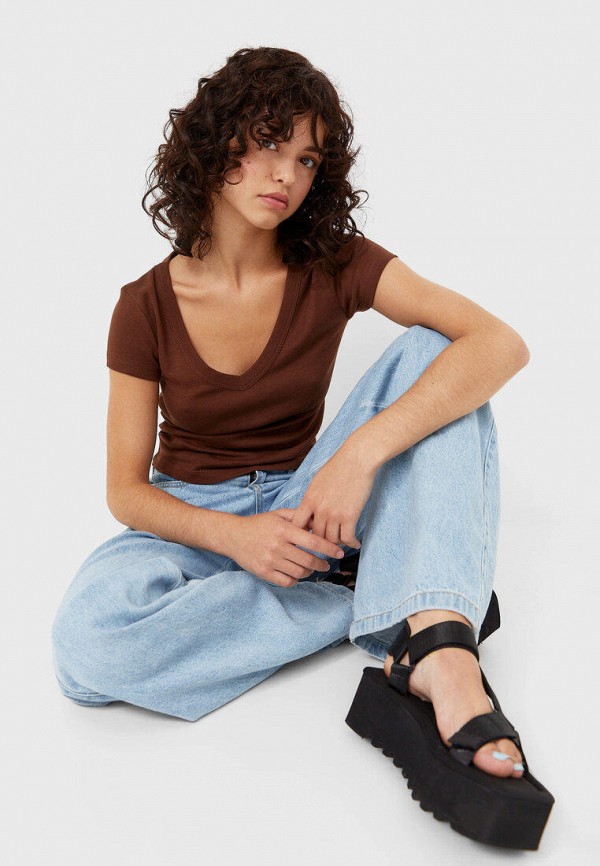 фото Футболка stradivarius
