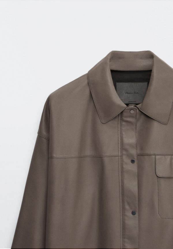 фото Куртка кожаная massimo dutti