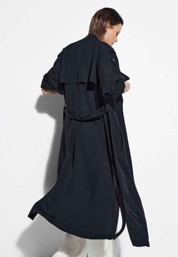 

Плащ Massimo Dutti, Черный
