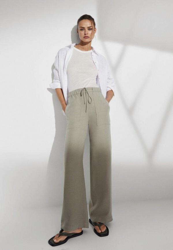 

Брюки Massimo Dutti, Хаки