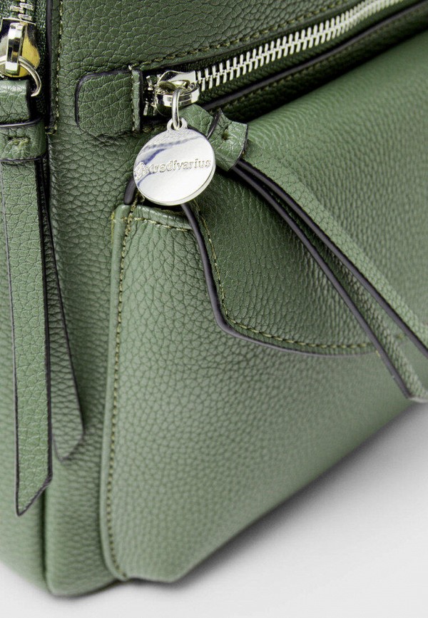 Рюкзак Stradivarius цвет зеленый  Фото 2