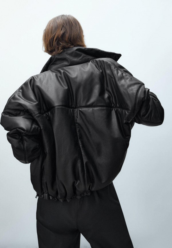 Куртка утепленная Massimo Dutti цвет черный  Фото 2