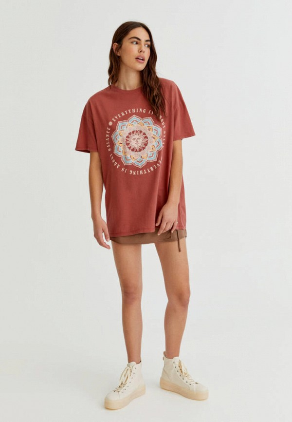 

Футболка Pull&Bear, Коричневый