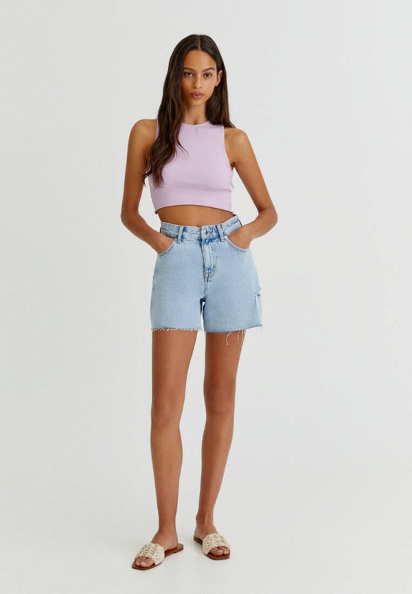 

Топ Pull&Bear, Фиолетовый