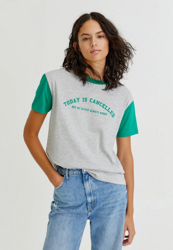 

Футболка Pull&Bear, Серый