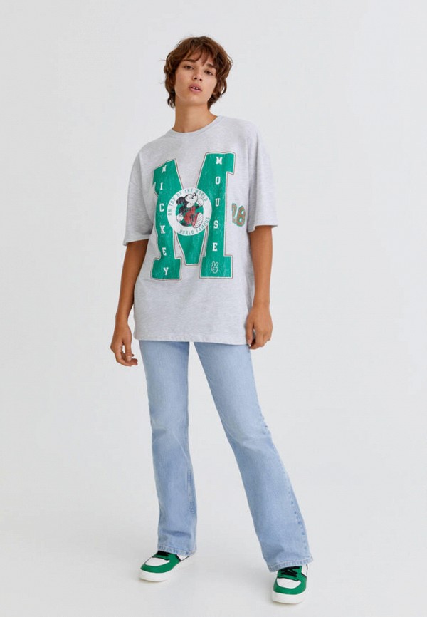 

Футболка Pull&Bear, Серый