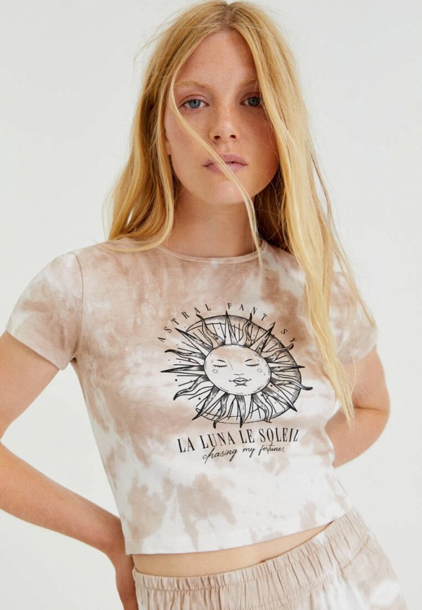 

Топ Pull&Bear, Бежевый