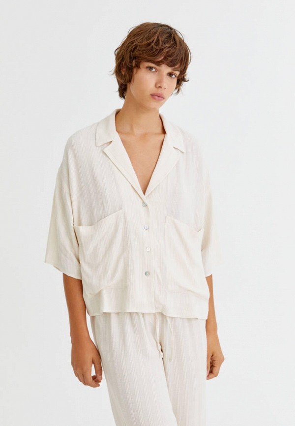 

Блуза Pull&Bear, Бежевый