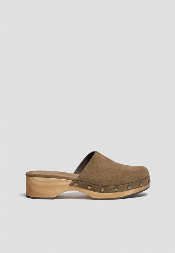 

Мюли Pull&Bear, Хаки