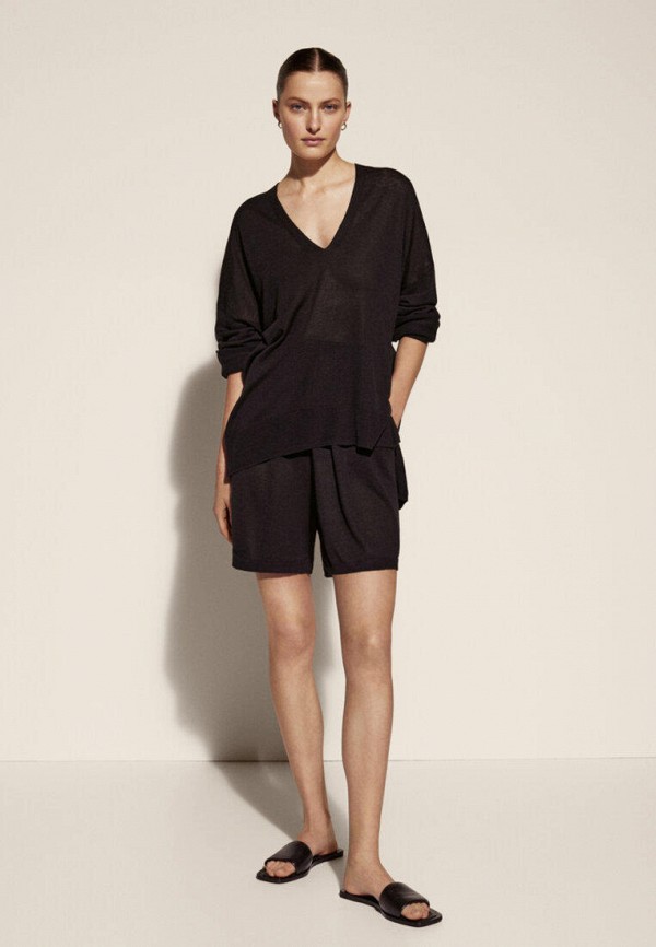 

Пуловер Massimo Dutti, Черный