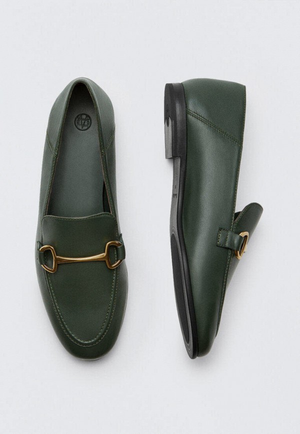 

Лоферы Massimo Dutti, Зеленый