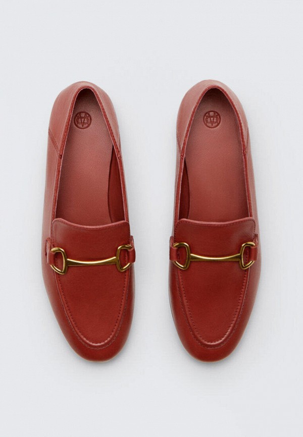 

Лоферы Massimo Dutti, Красный