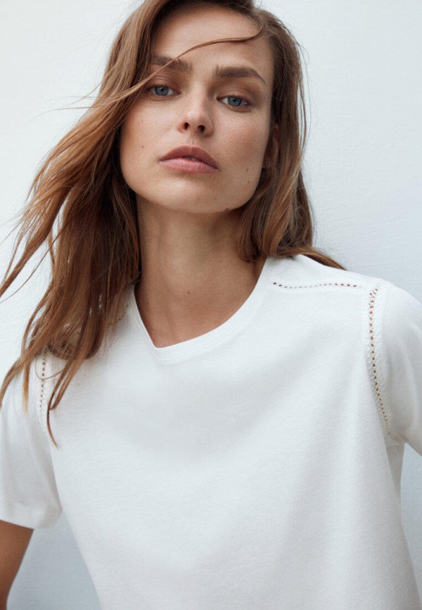

Футболка Massimo Dutti, Бежевый
