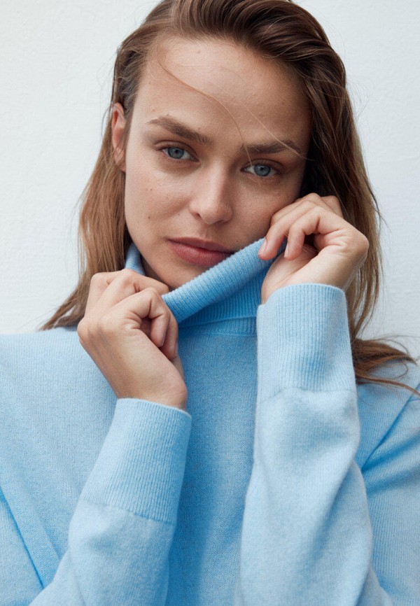 

Водолазка Massimo Dutti, Голубой