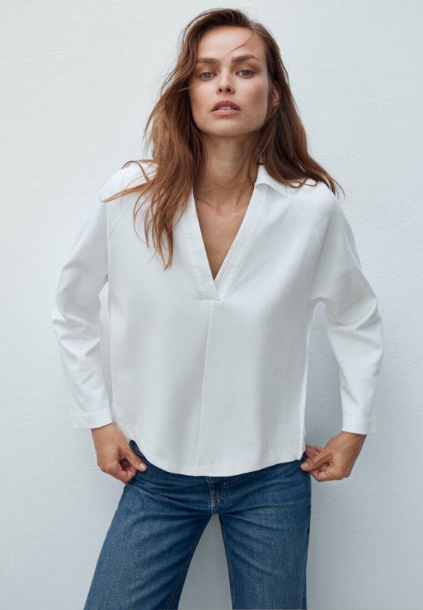 

Блуза Massimo Dutti, Белый