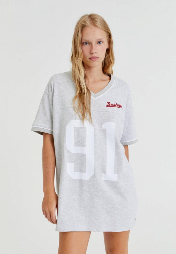 

Футболка Pull&Bear, Серый