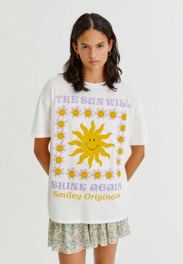 

Футболка Pull&Bear, Белый
