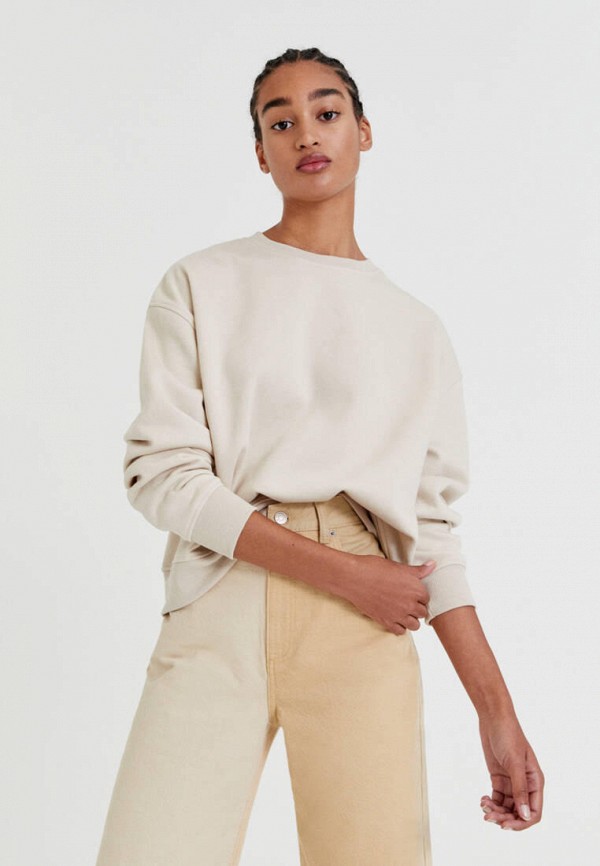 

Свитшот Pull&Bear, Бежевый