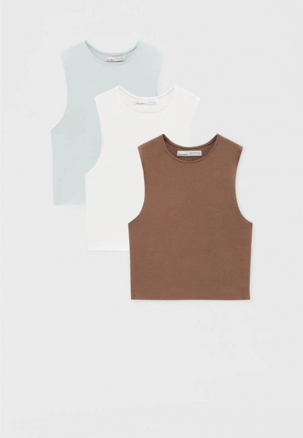 

Топы 3 шт. Pull&Bear, Разноцветный